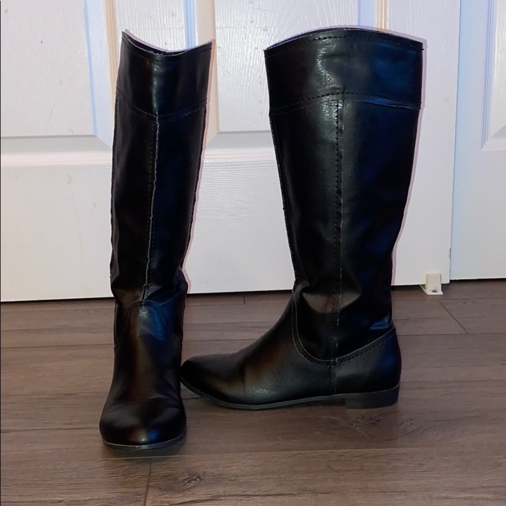 Colin Stuart Black Riding Boots - Picture 3 of 8